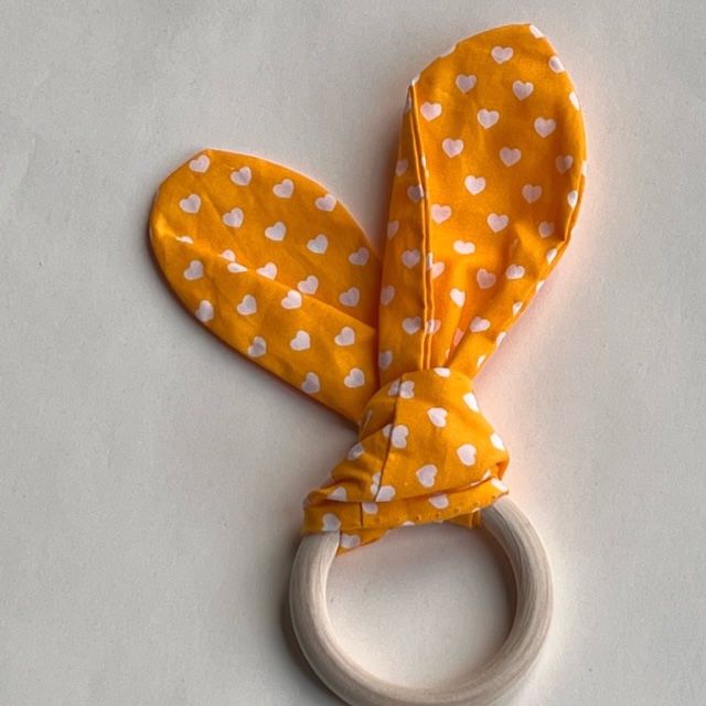 Product: Bijtring 'Kleine hartjes'